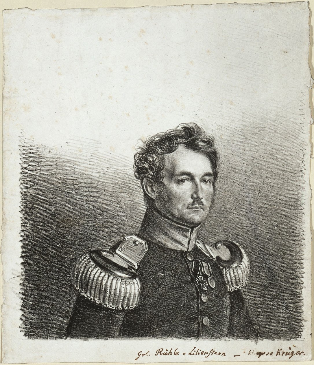 Greve Rühle von Lilienstern av Franz Krüger