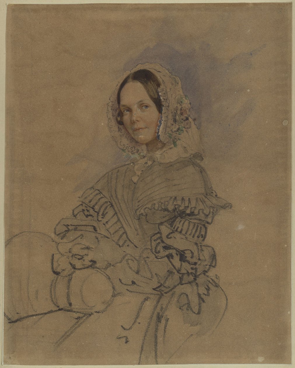 Hedwig von Olfers av Franz Krüger