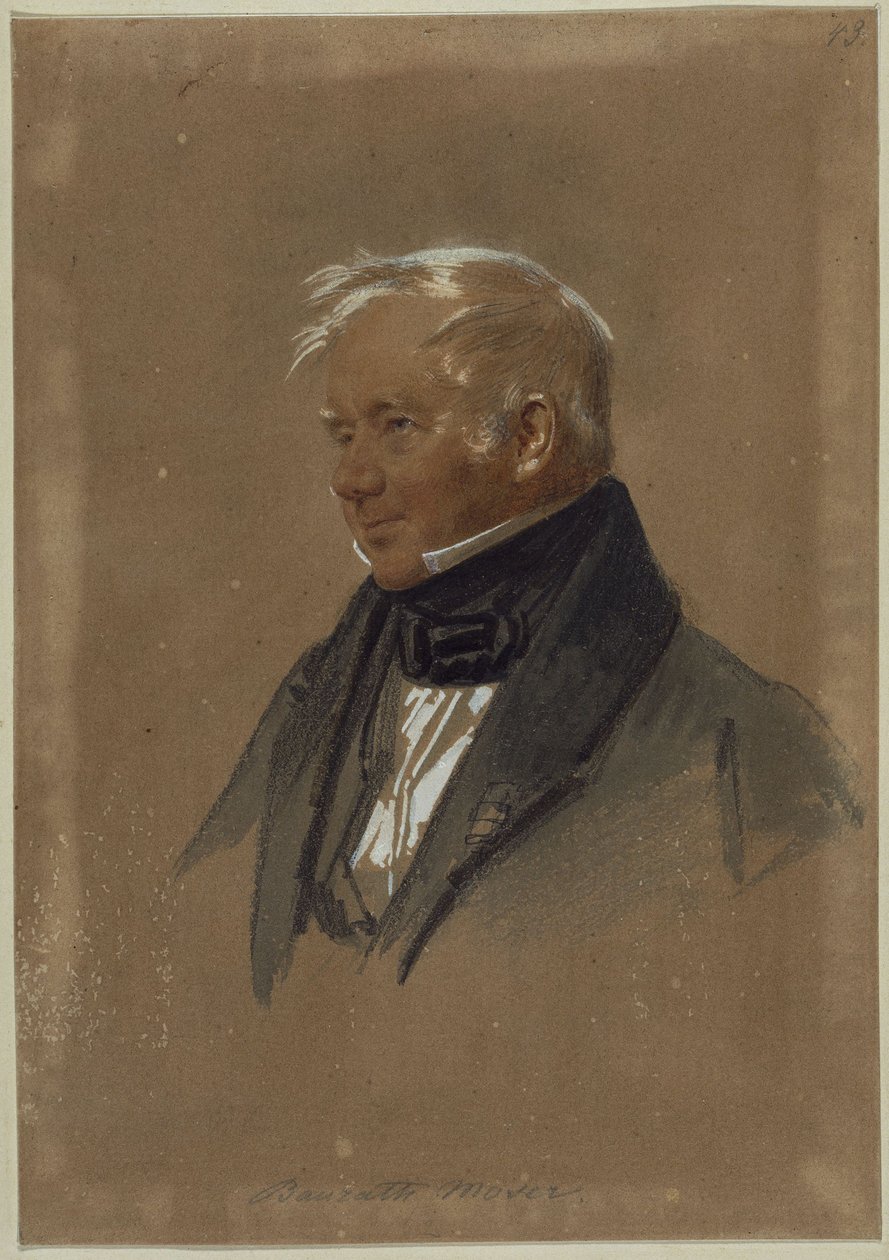 J. C. F. Moser av Franz Krüger