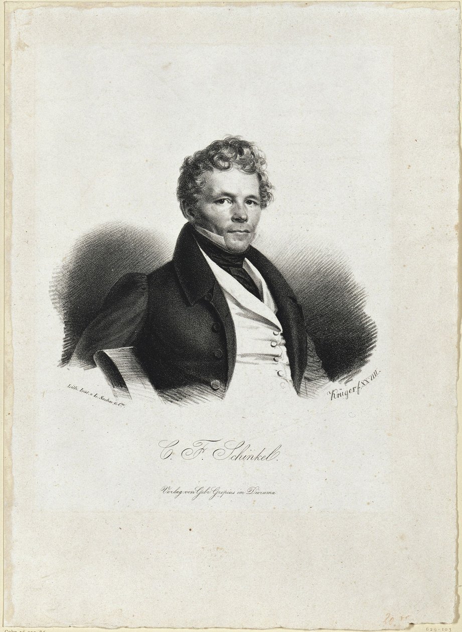Karl Friedrich Schinkel av Franz Krüger