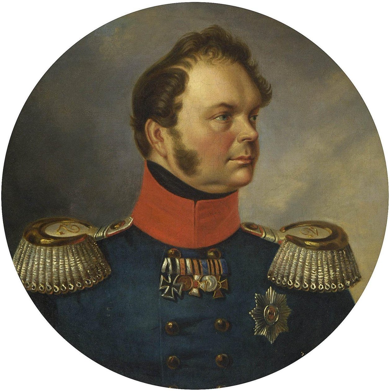 Porträtt av Fredrik Vilhelm IV av Preussen av Franz Krüger