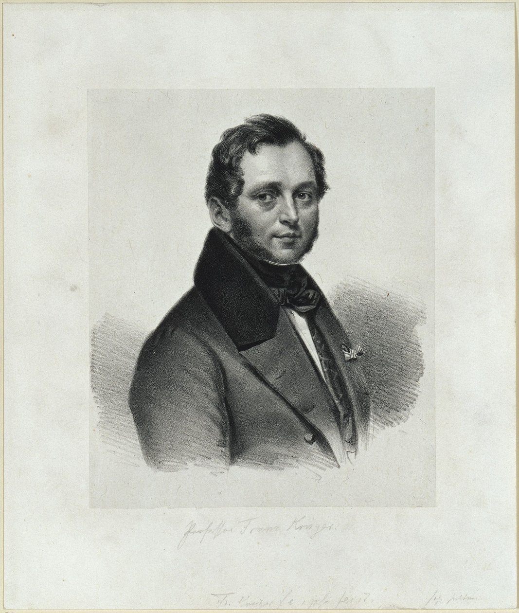Självporträtt av Franz Krüger