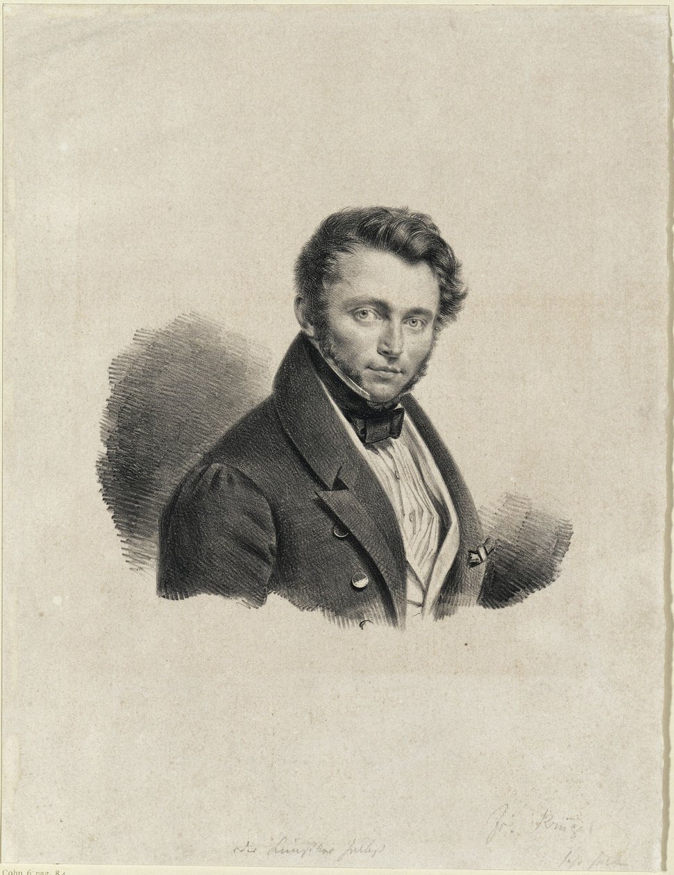 Självporträtt av Franz Krüger