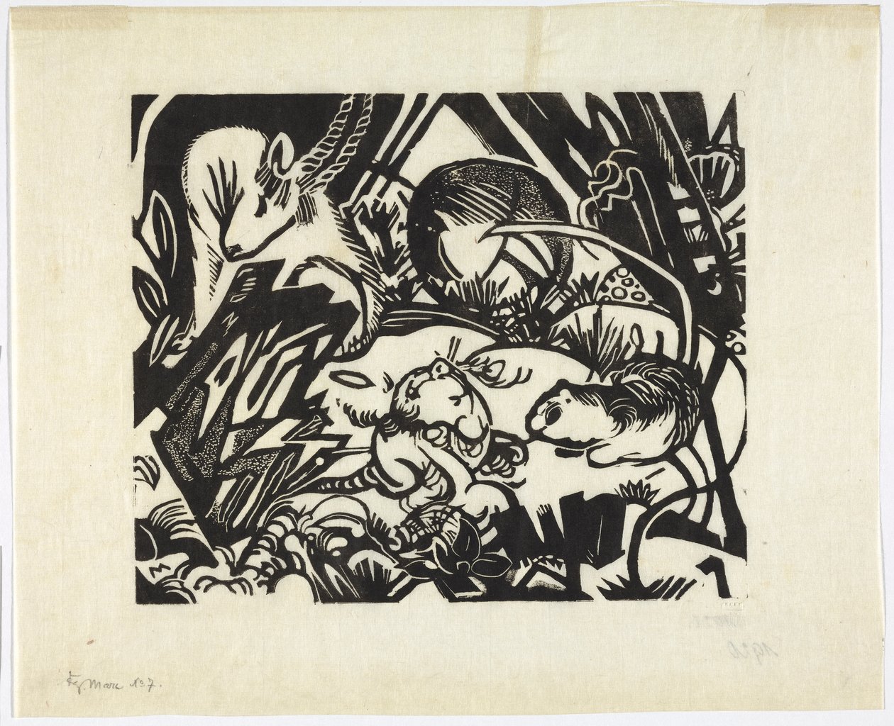 Djurlegend av Franz Marc