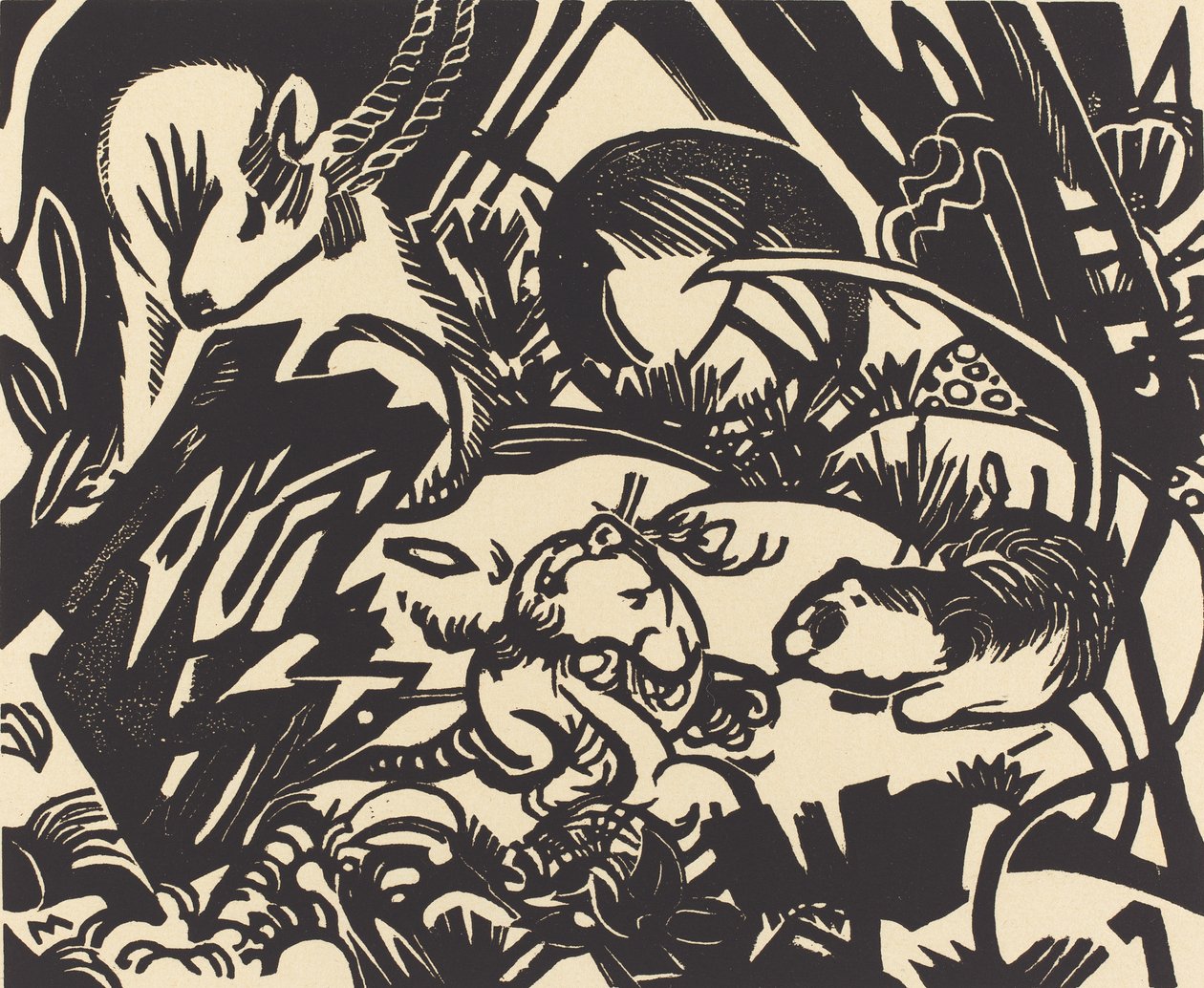 Djurlegend av Franz Marc
