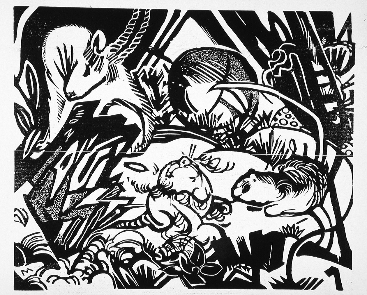 Djurlegend av Franz Marc