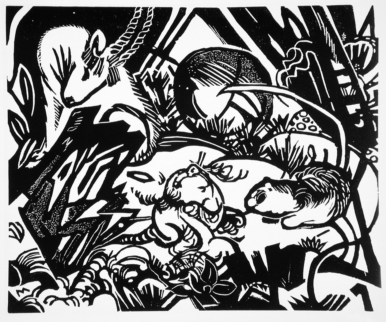 Djurlegend av Franz Marc
