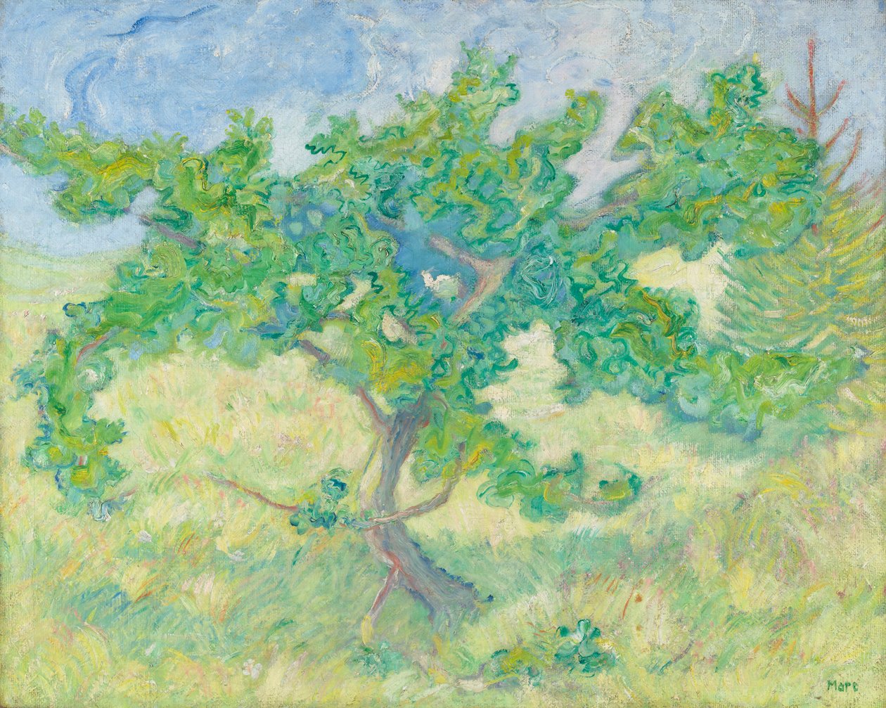 Liten ek av Franz Marc