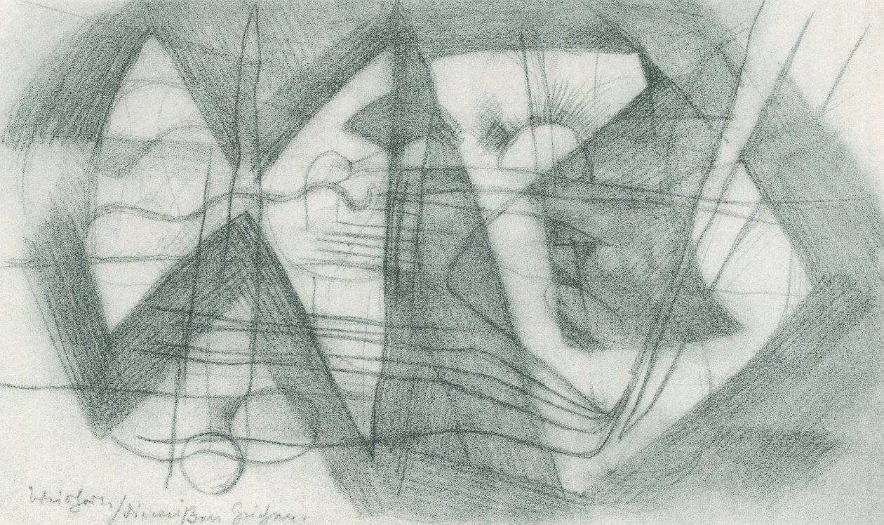 Franz Marc - Skissbok från fältet - Blad 17 av Franz Marc