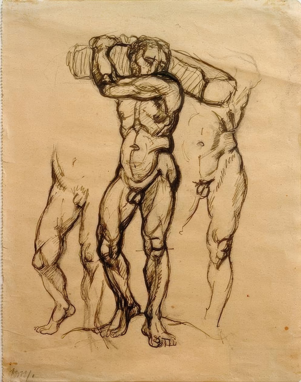 Träbalkar av Franz Marc