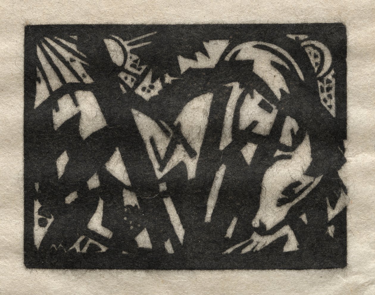 Häst av Franz Marc