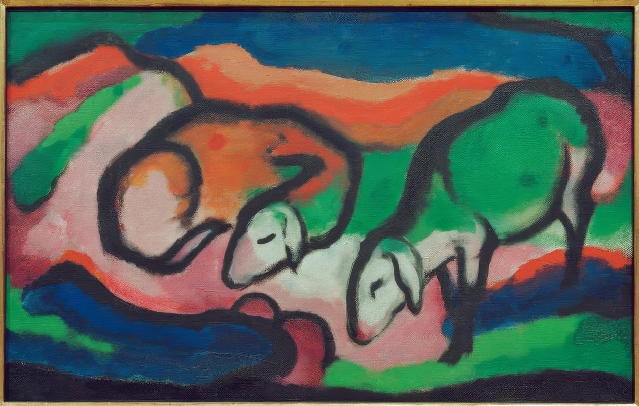 Får av Franz Marc