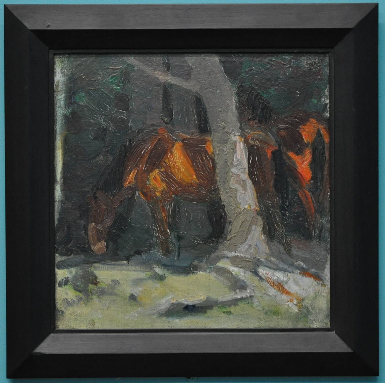 Liten häststudie I av Franz Marc