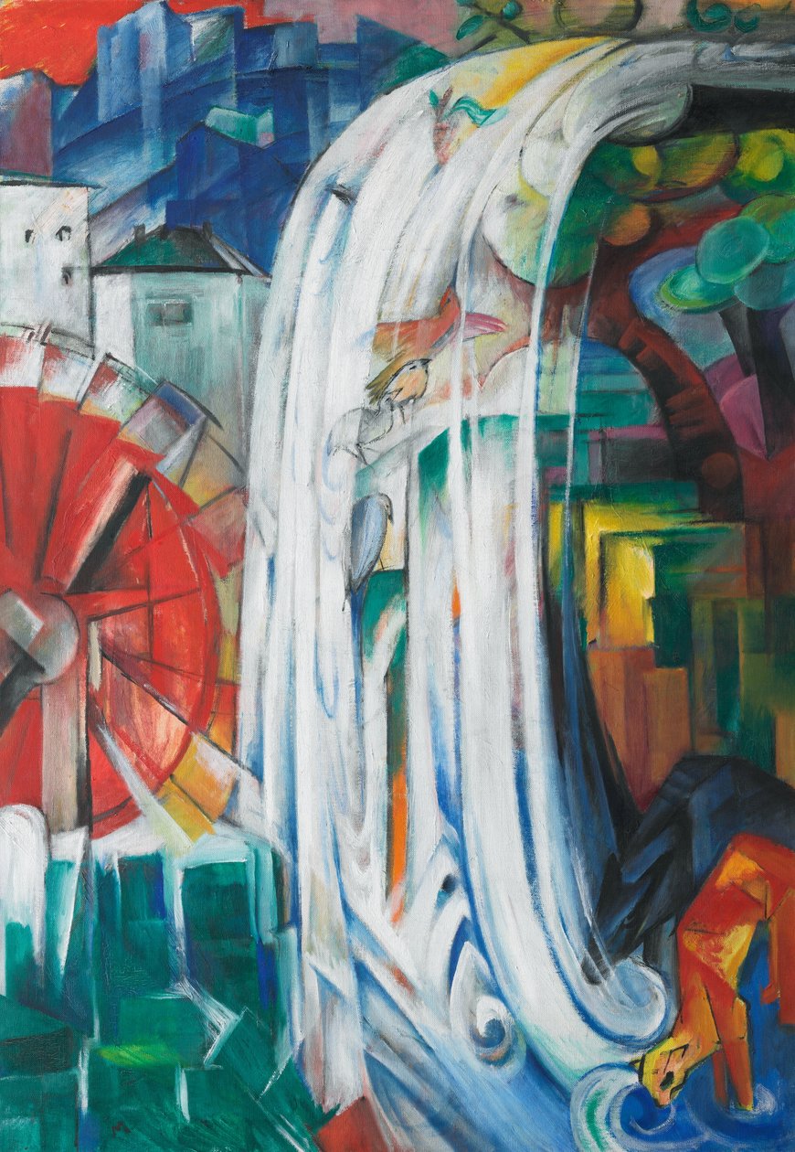 Den förhäxade kvarnen av Franz Marc