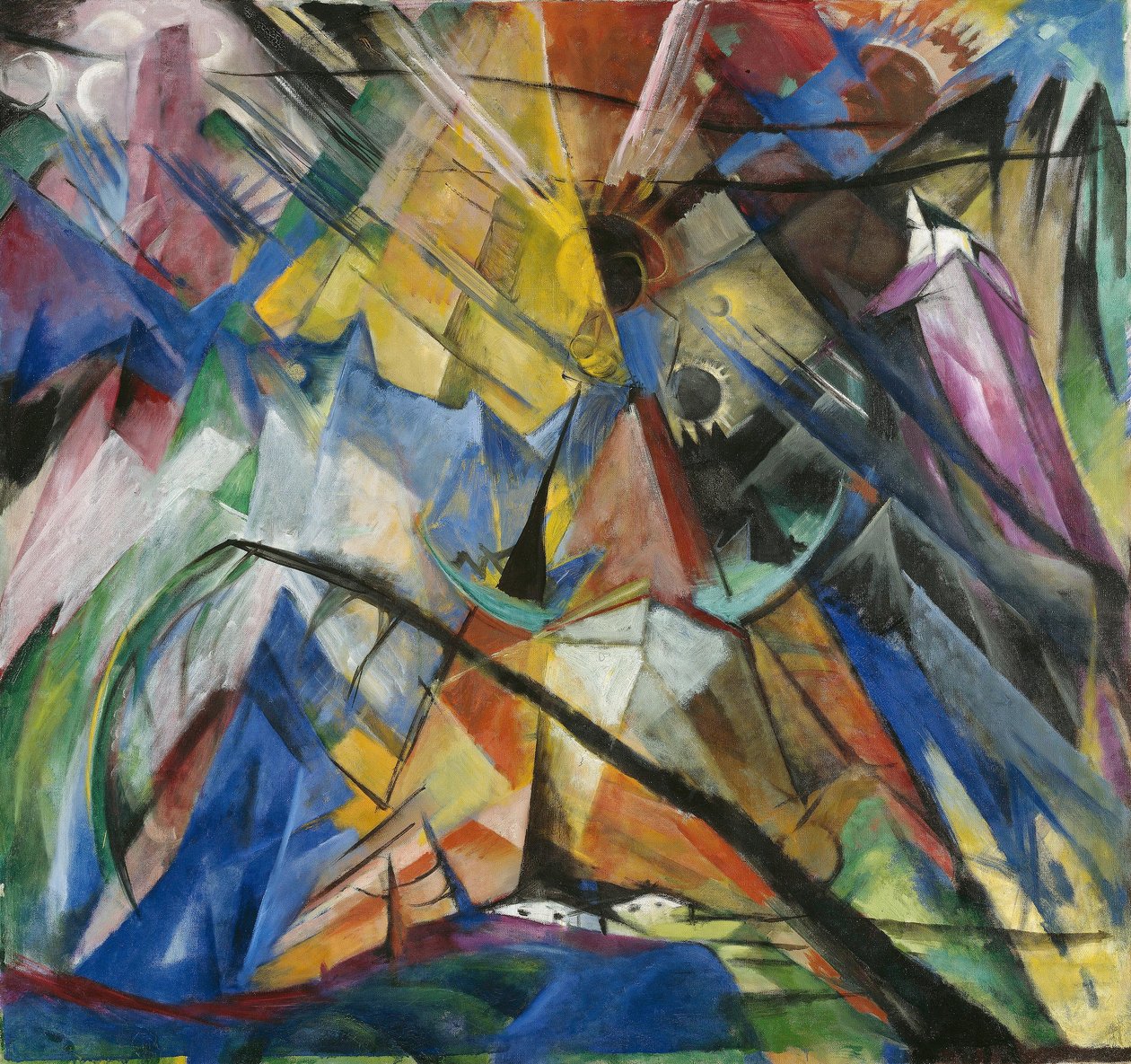 Tyrolen av Franz Marc