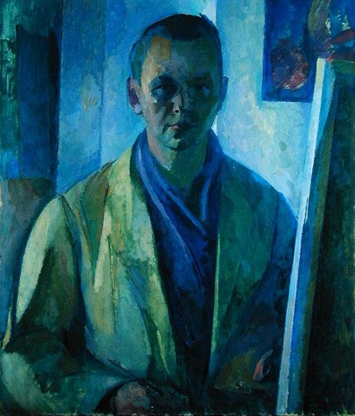 Självporträtt av Franz Nolken