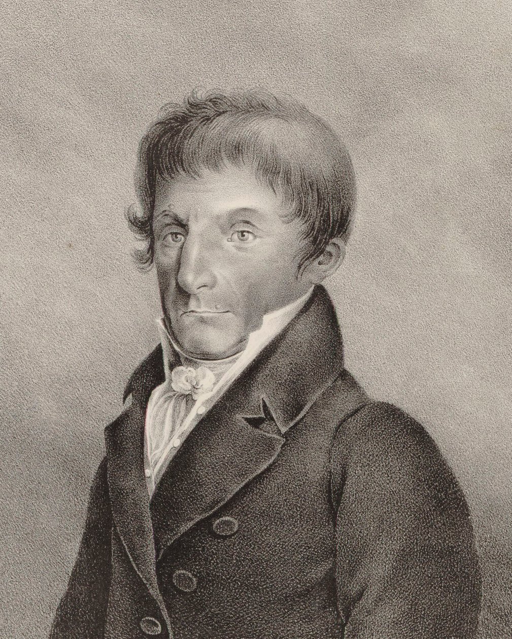 Porträtt av kompositören Antonio Salieri 1750-1825, ca 1835. av Franz Oehme