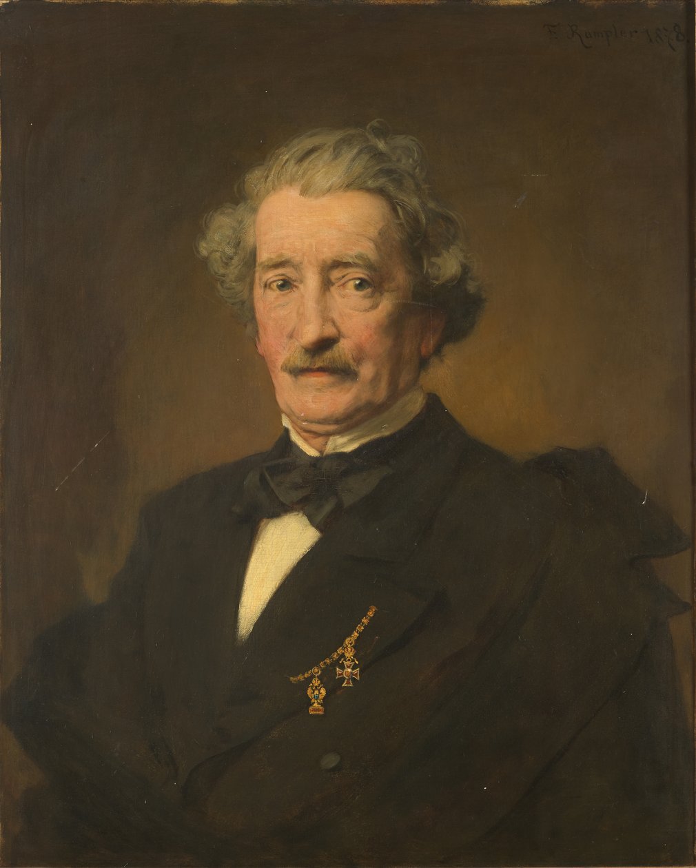 Advokaten och författaren Franz Theobald Freiherr von Rizy av Franz Rumpler