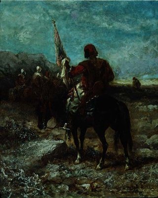 En arabisk ryttare av Franz Schreyer
