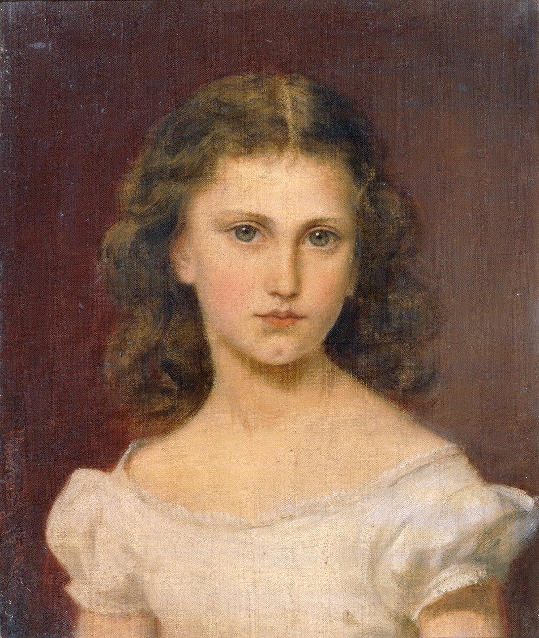 Sidonie Schrotzberg, konstnärens dotter av Franz Schrotzberg