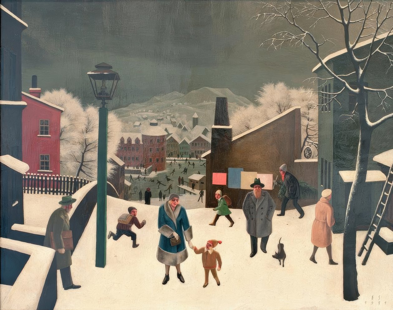 Vinter i staden I av Franz Sedlacek