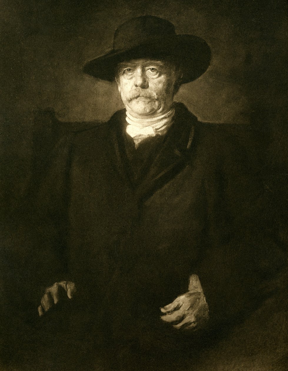 Greve Otto von Bismarck av Franz Seraph von Lenbach