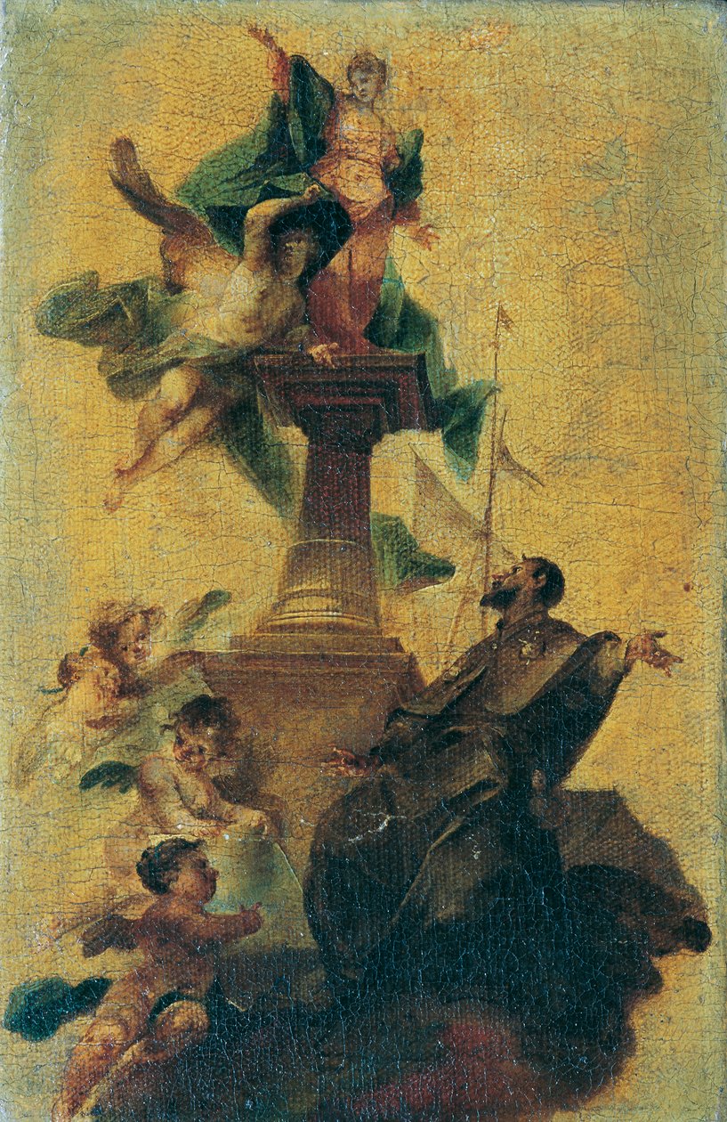 Saint James Major och Faith av Franz Sigrist d. Ä.