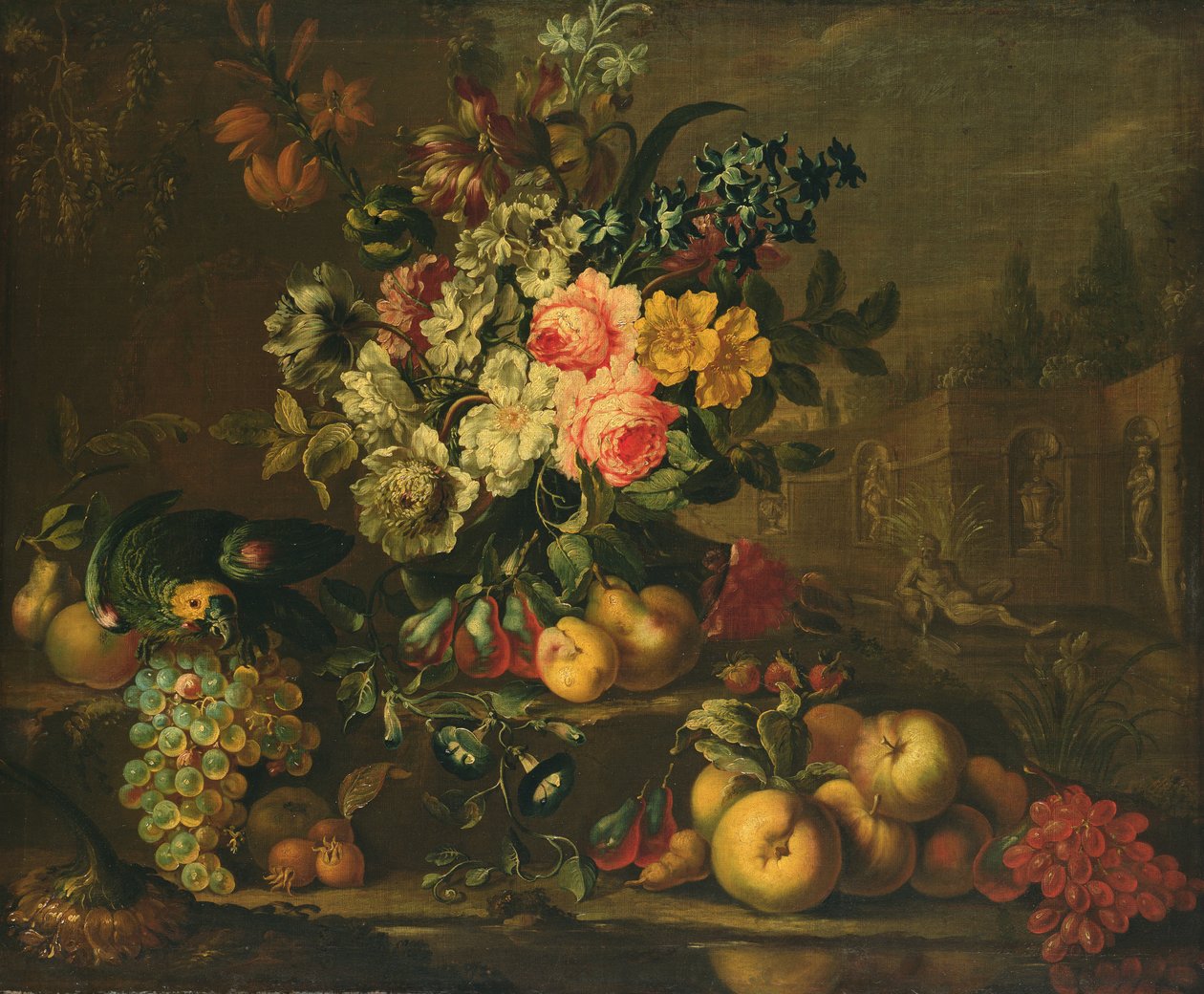 Blommor och frukt av Franz Werner Tamm
