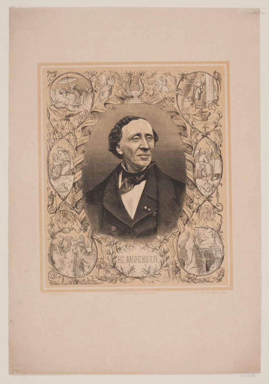 H. C. Andersen av Franz Wilhelm Obermann