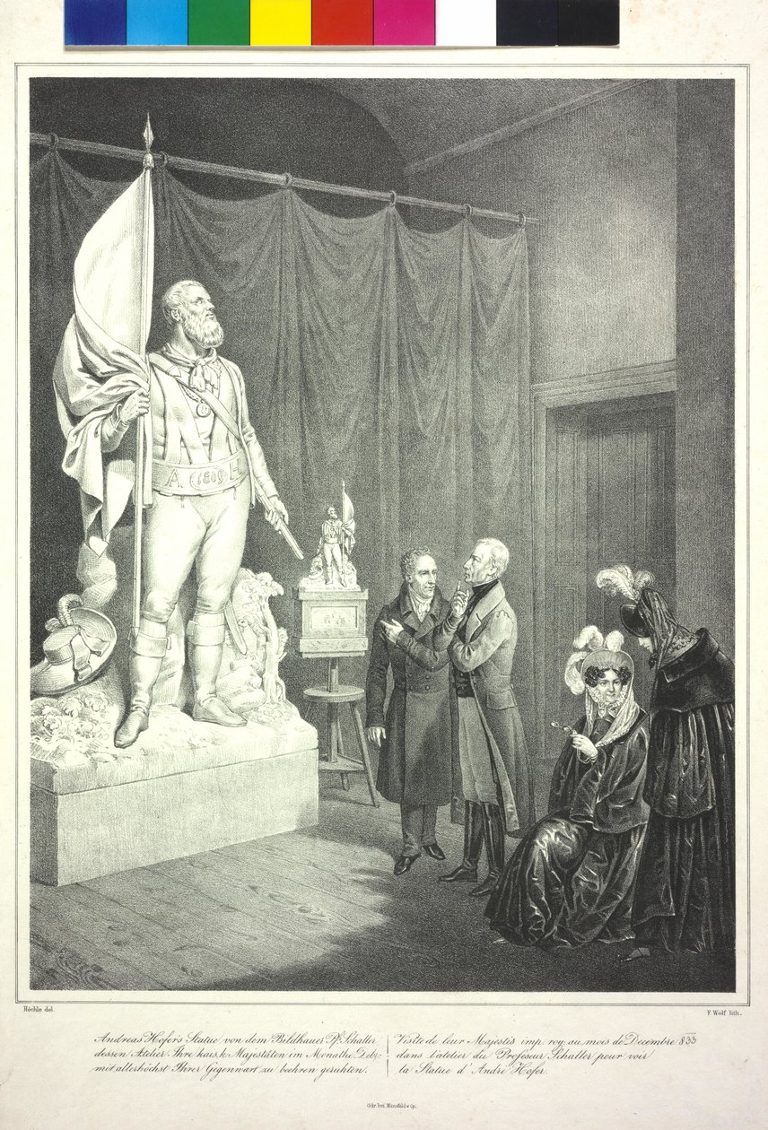 Heliga romerska kejsaren Franciskus II av Franz Wolf