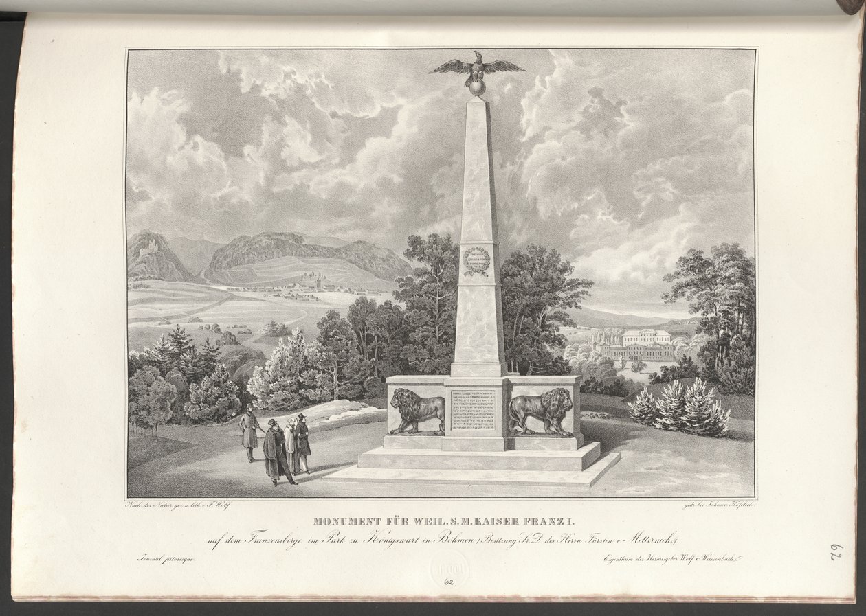 Monument för kejsar Franz I av Franz Wolf