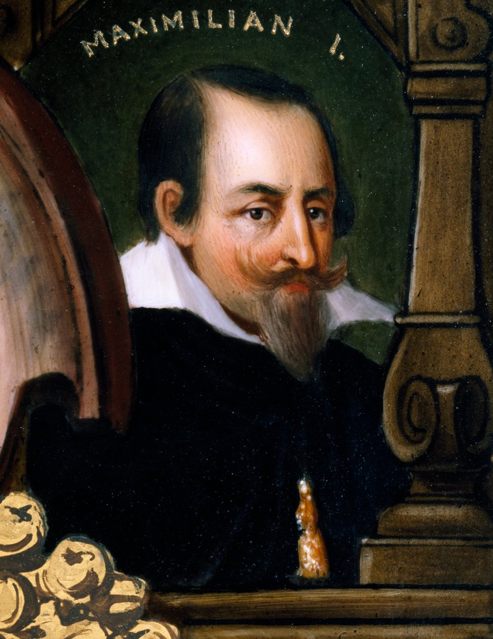 Porträtt av Maximilian I, hertig och kurfurste av Bayern, känd som den store (Monaco av Bayern av Franz Xaver Thallmaier