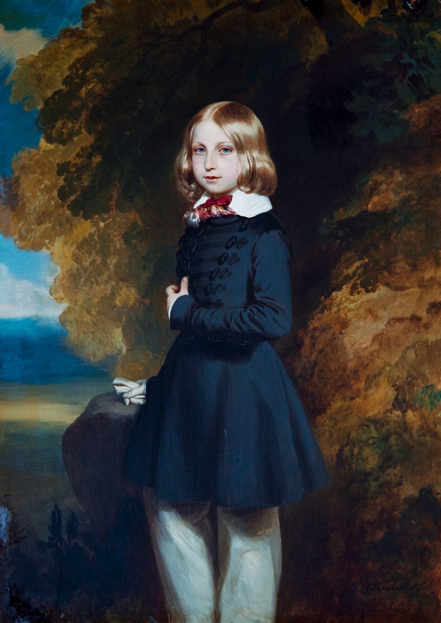 Nederländska: Porträtt av prins Philippe, greve av Flandern Porträtt av prins Philippe, greve av Flandern av Franz Xaver Winterhalter