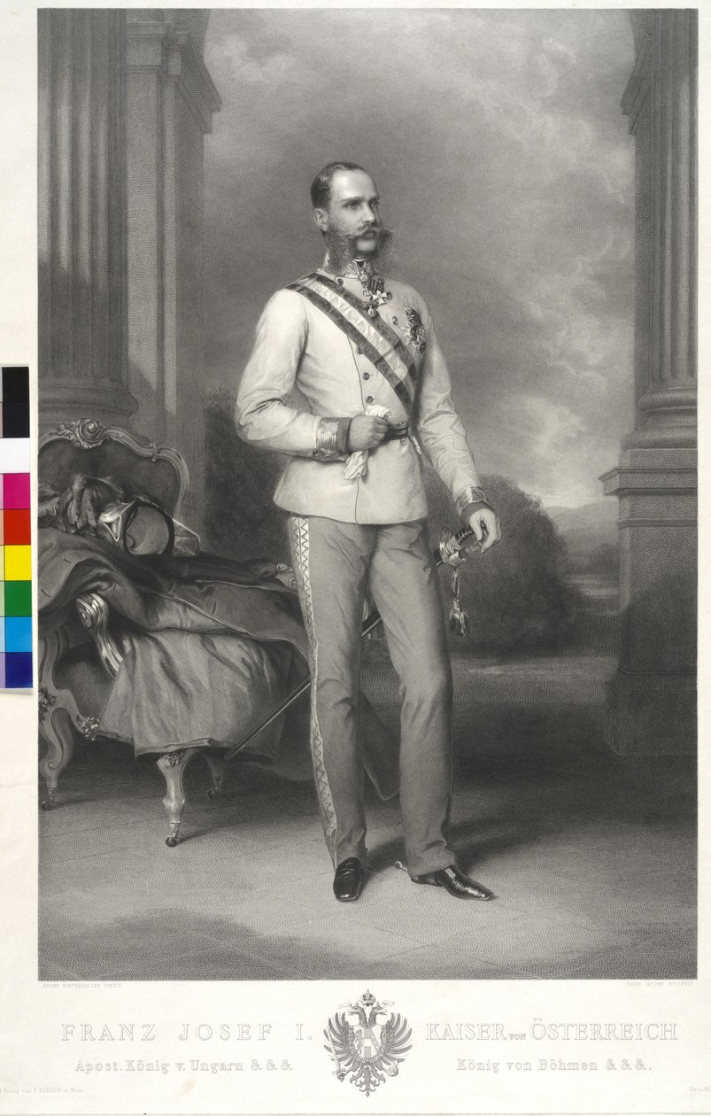 Kejsare av Österrike Franz Joseph I av Franz Xaver Winterhalter