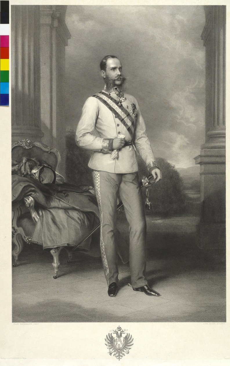 Kejsare av Österrike Franz Joseph I av Franz Xaver Winterhalter