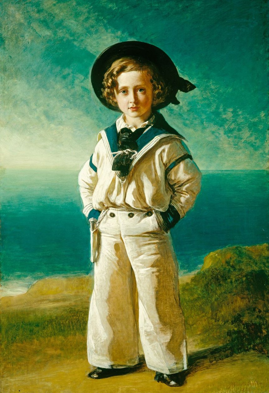 Kung Edward VII 1841-1910, när Albert Edward, prins av Wales, 1846 av Franz Xaver Winterhalter