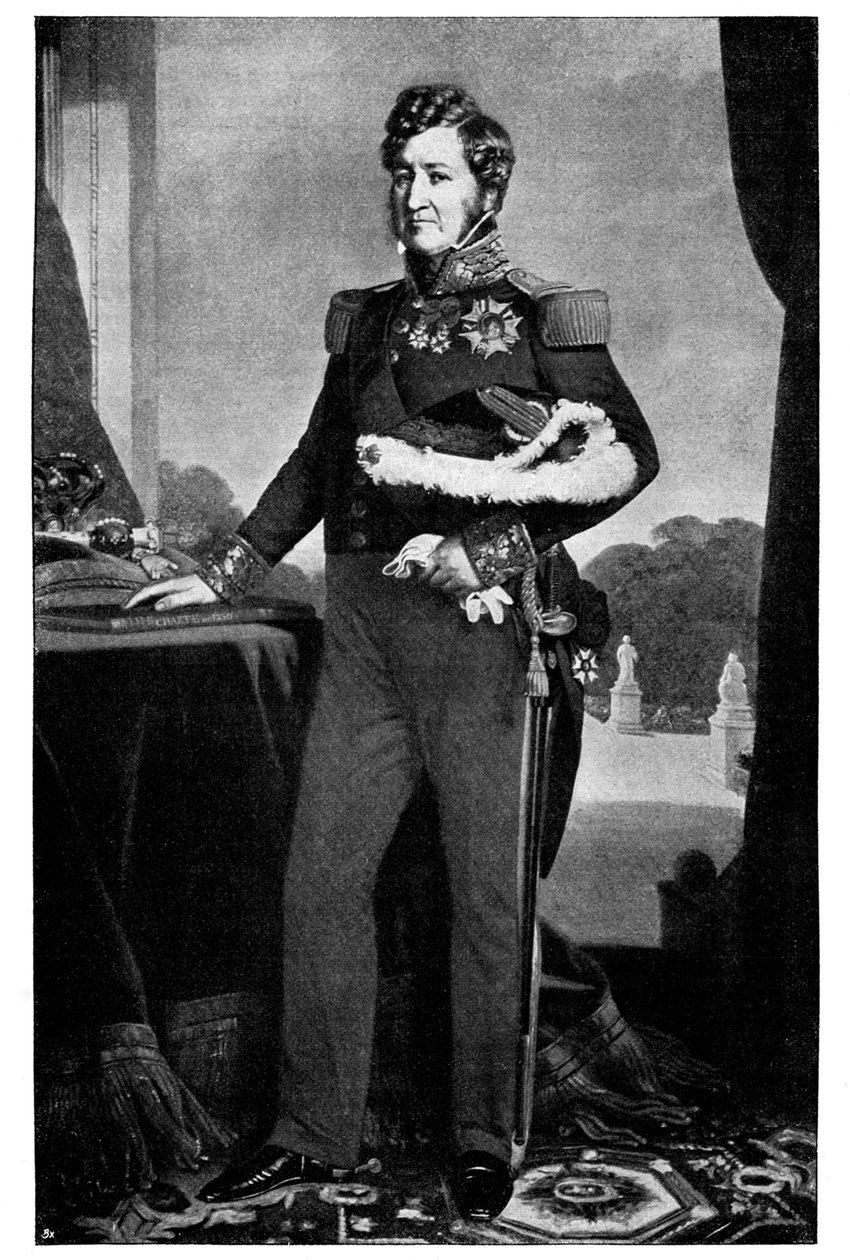 Kung Louis-Philippe I av Frankrike 1773-1850, 1900. av Franz Xaver Winterhalter