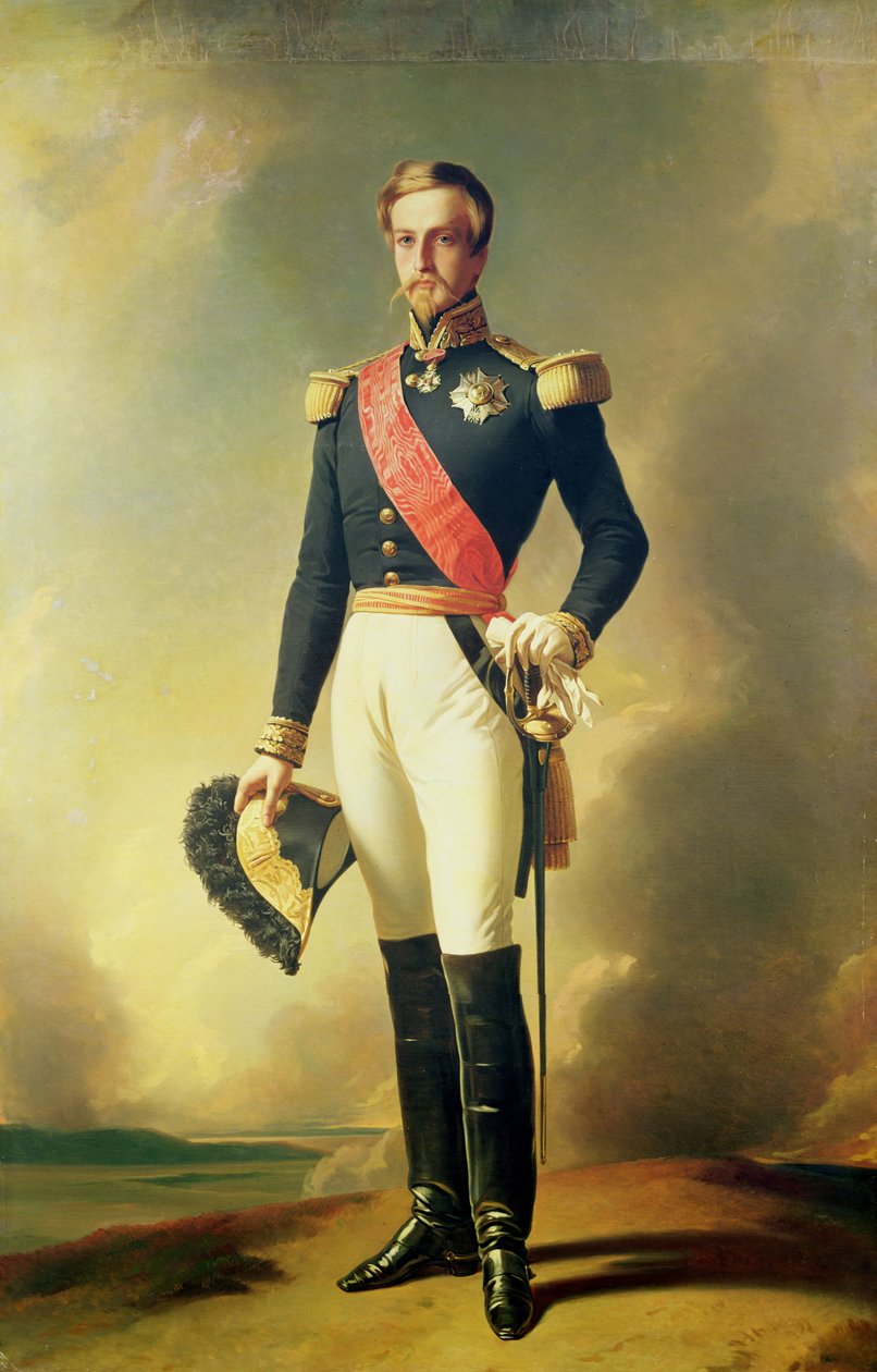 Porträtt av Henri-Eugene-Philippe-Louis d