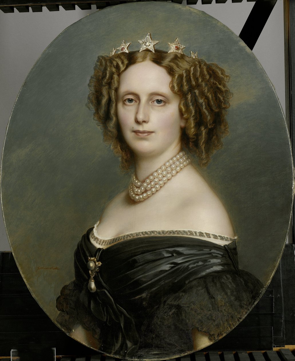 Porträtt av Sophia Frederika Mathilda (1818-77), prinsessan av Württemberg av Franz Xaver Winterhalter
