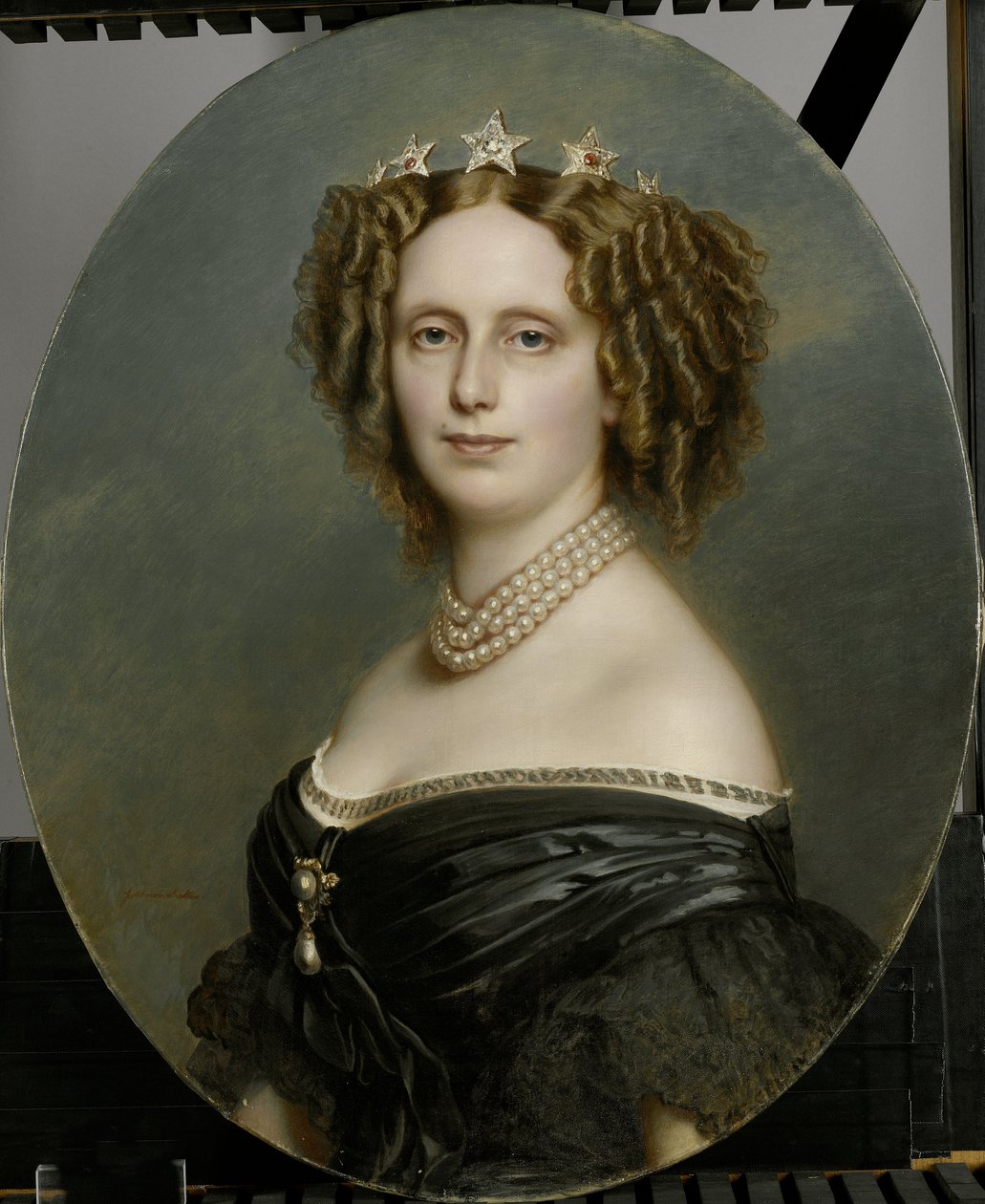 Porträtt av Sophia Frederika Mathilda (1818-77), prinsessan av Württemberg av Franz Xaver Winterhalter