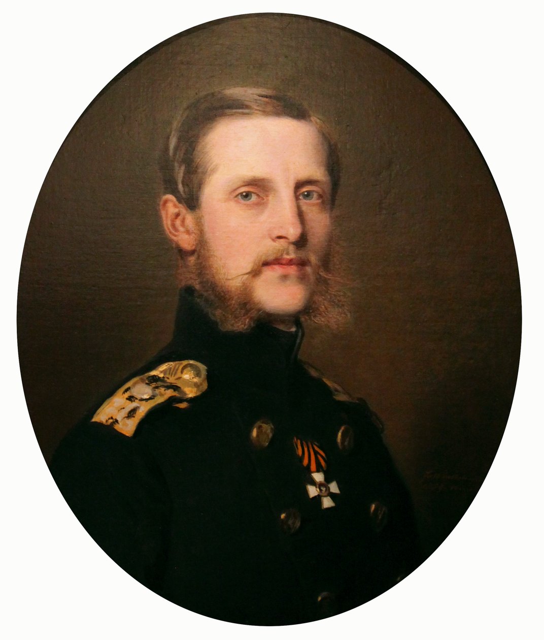 "Porträtt av storhertigen Konstantin Nikolaevich", 1859 av Franz Xaver Winterhalter