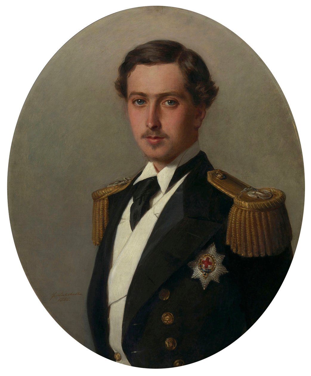 Prins Alfred (1844-1900), senare hertig av Edinburgh av Franz Xaver Winterhalter