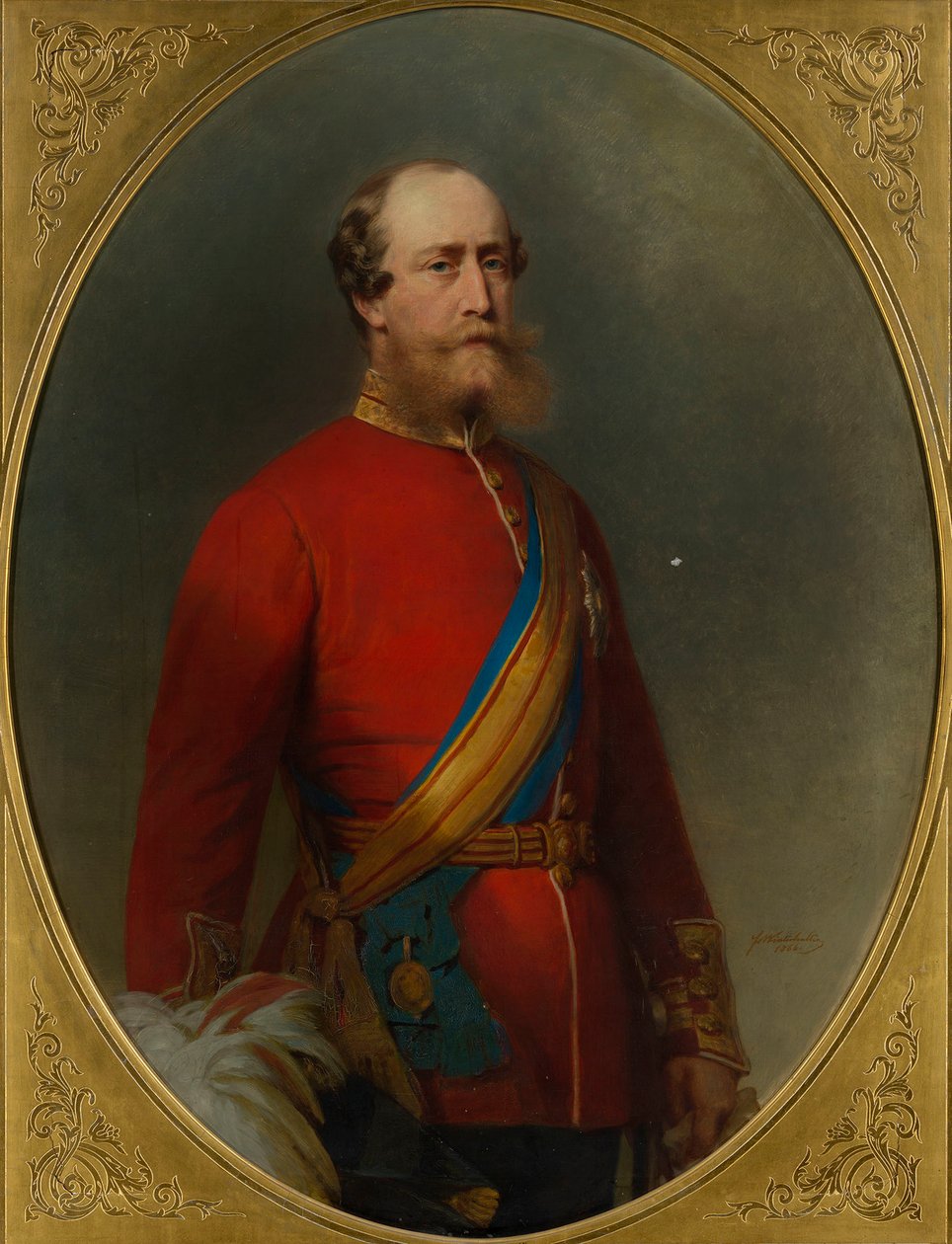 Prins Christian av Schleswig-Holstein (1831-1917) av Franz Xaver Winterhalter