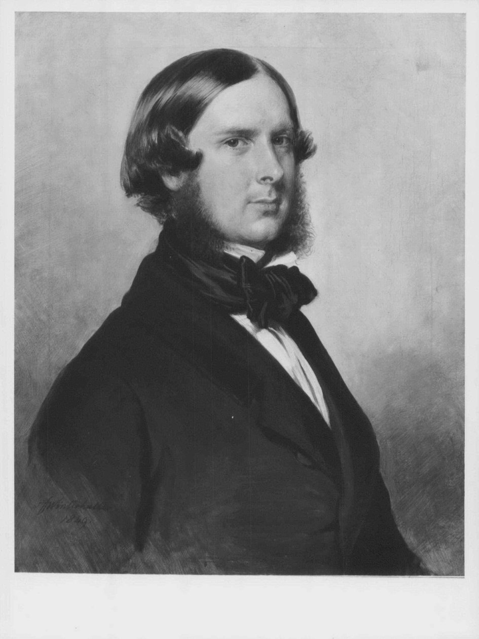 Prins Edward av Sachsen-Weimar (1823-1902) av Franz Xaver Winterhalter