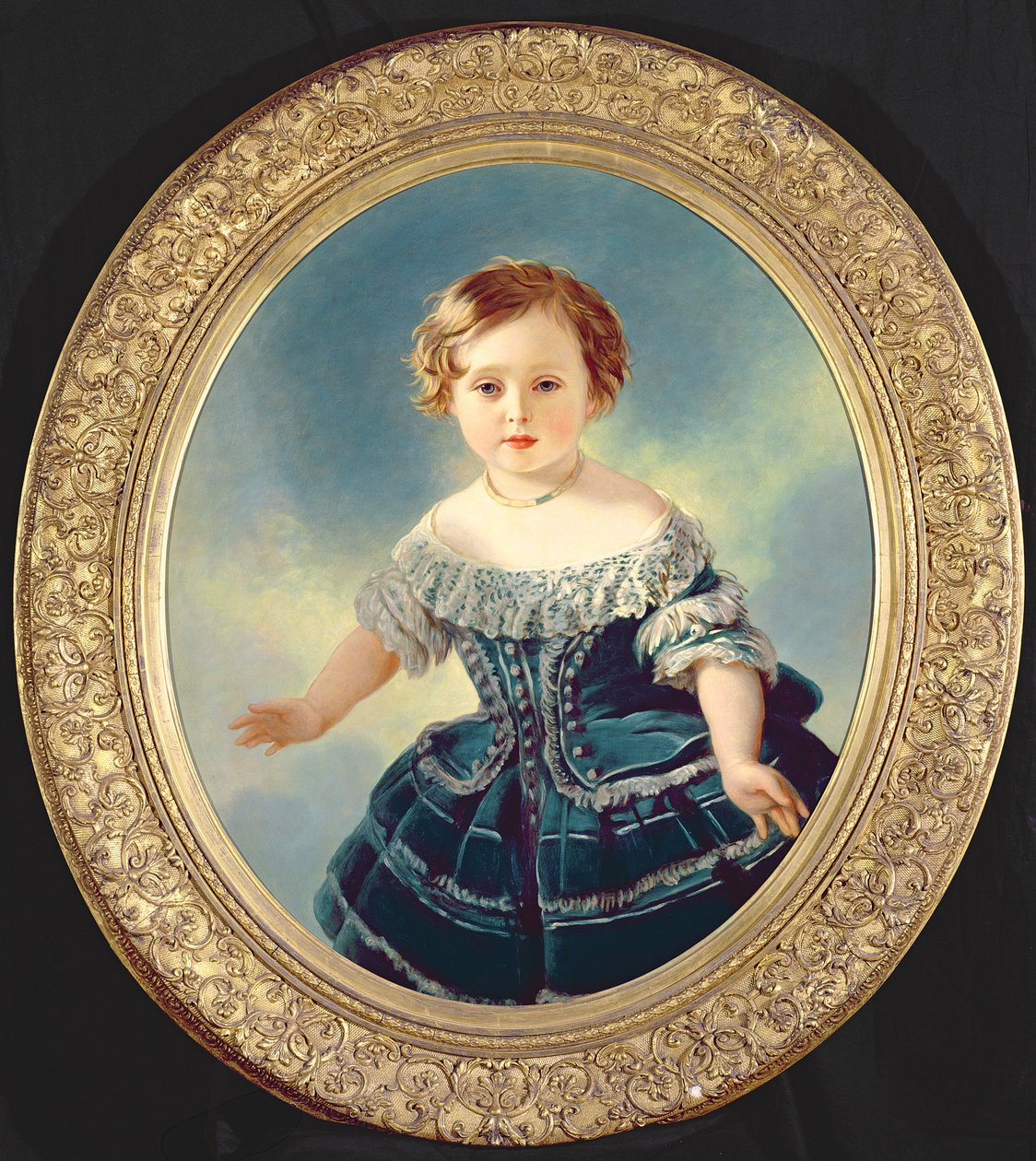 Prins Alfred (1844-1900) (olja) av Franz Xaver after Winterhalter