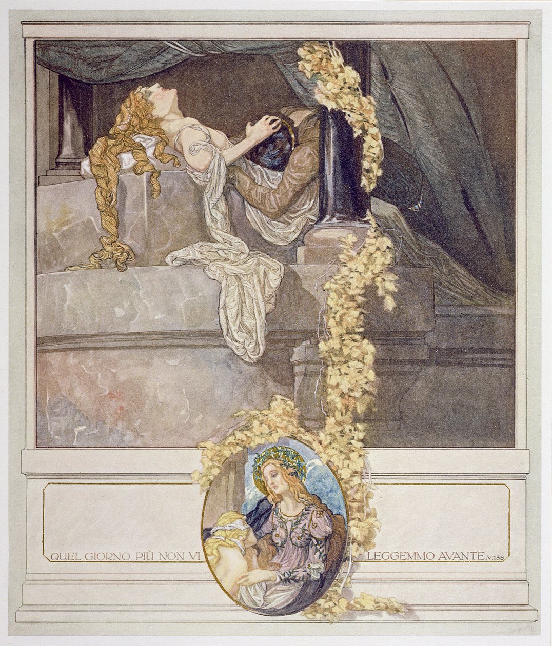 Illustration från Dantes 