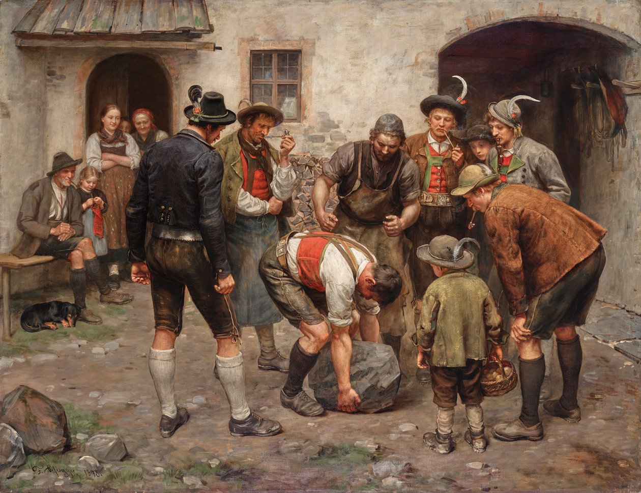 Uppgörelsen av Franz von Defregger