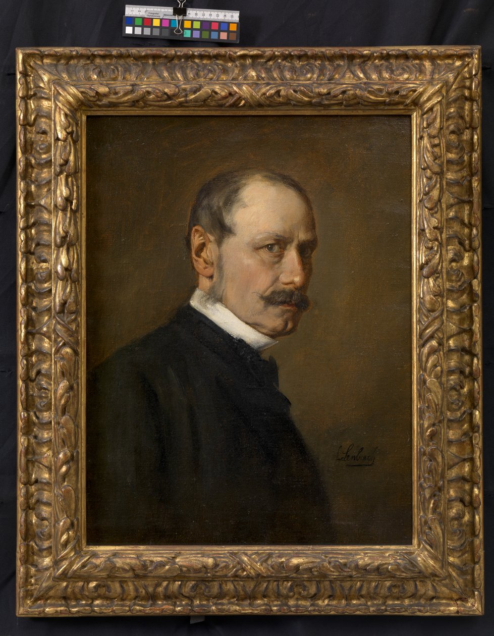 August Pettenkofen, målare av Franz von Lenbach