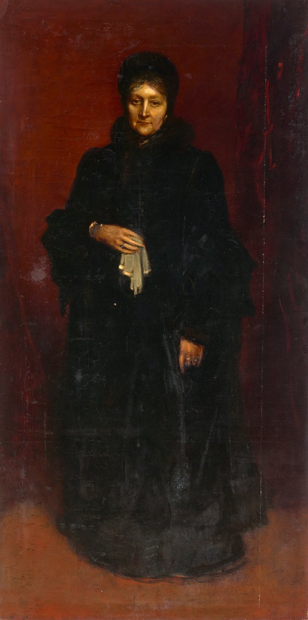 Drottning Augusta av Franz von Lenbach