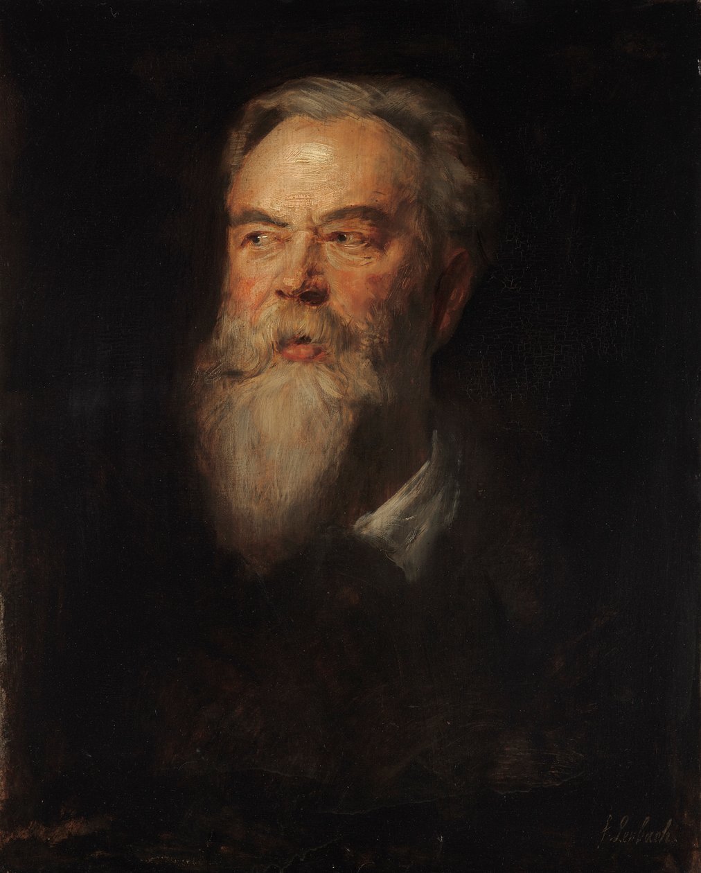 Målaren Franz av Franz von Lenbach